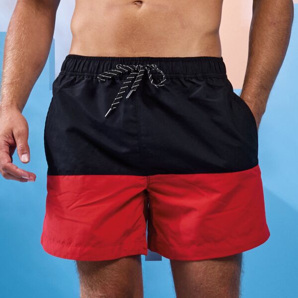 Block colour swim shorts Thumbnail