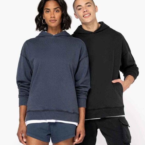 Native Spirit Native Spirit Unisex Washed Effect Oversized Hooded Sweatshirt NS448 Native Spirit Unisex Washed Effect Oversized Hooded Sweatshirt Thumbnail
