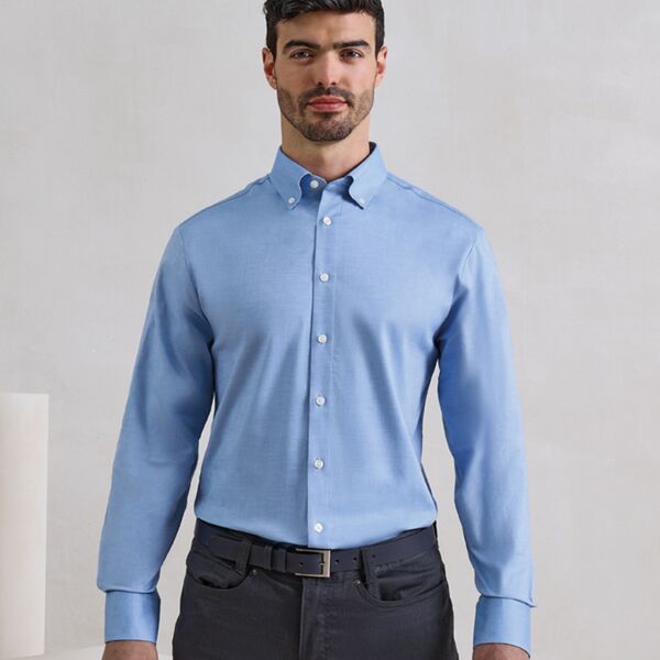Premier Premier Supreme Long Sleeve Oxford Shirt PR284 Premier Supreme Long Sleeve Oxford Shirt Thumbnail