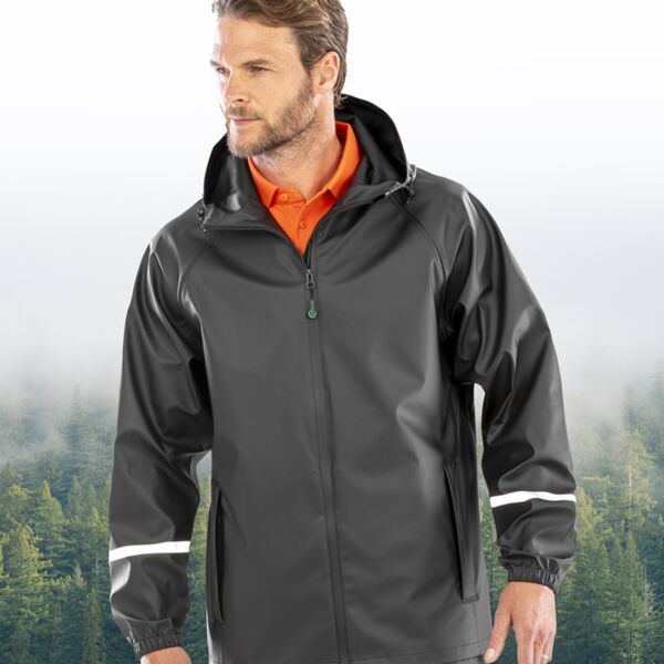 Result Genuine Recycled Result Recycled Prism PU Waterproof Jacket RS915 Result Recycled Prism PU Waterproof Jacket Thumbnail