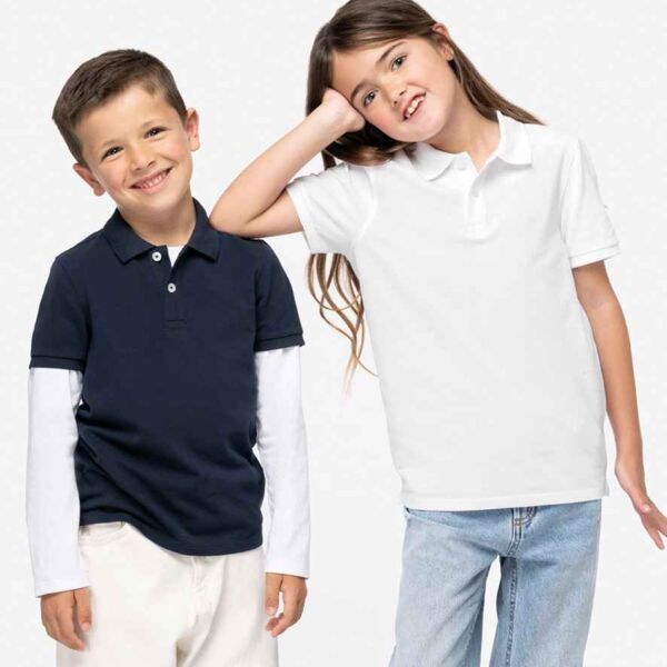 Native Spirit Native Spirit Kids Piqué Polo Shirt NS209 Native Spirit Kids Piqué Polo Shirt Thumbnail