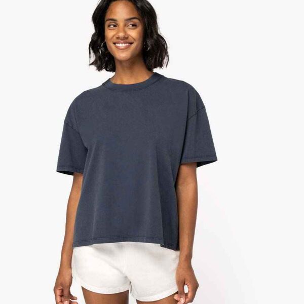 Native Spirit Native Spirit Ladies Oversize Washed Effect T-Shirt NS327 Native Spirit Ladies Oversize Washed Effect T-Shirt Thumbnail