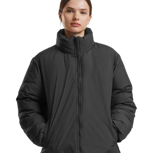 Build Your Brand Women’s loose puffer jacket BY383 Women’s loose puffer jacket Thumbnail