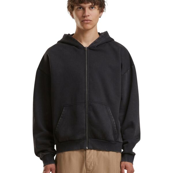 Build Your Brand Vintage heavy zip hoodie BY295 Vintage heavy zip hoodie Thumbnail