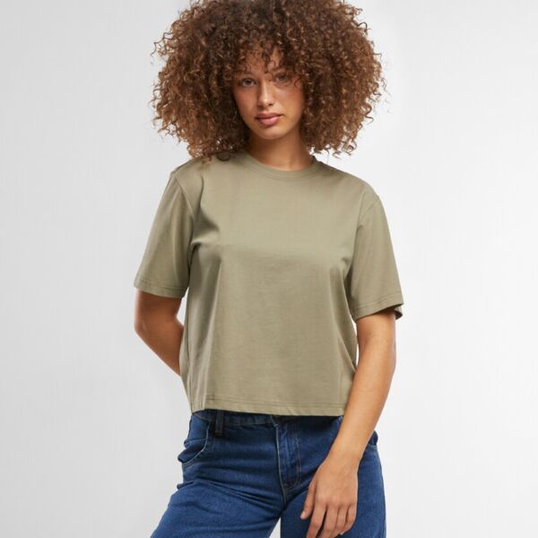 Build Your Brand Women’s Sorona loose-fit tee BY369 Women’s Sorona loose-fit tee Thumbnail