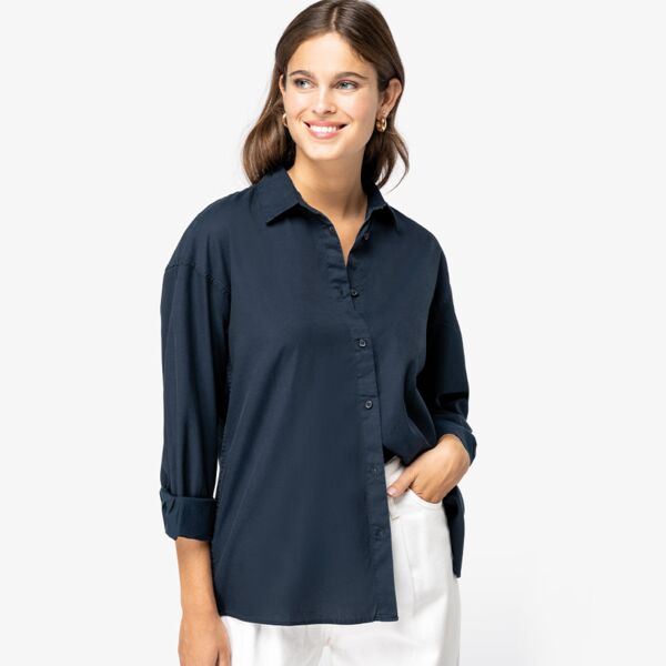 Spasso Spasso Ladies Long Sleeve TENCEL™ Shirt SP515 Spasso Ladies Long Sleeve TENCEL™ Shirt Thumbnail