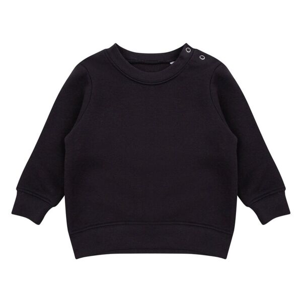Larkwood Crew neck sweatshirt with shoulder poppers LW06T Crew neck sweatshirt with shoulder poppers Thumbnail