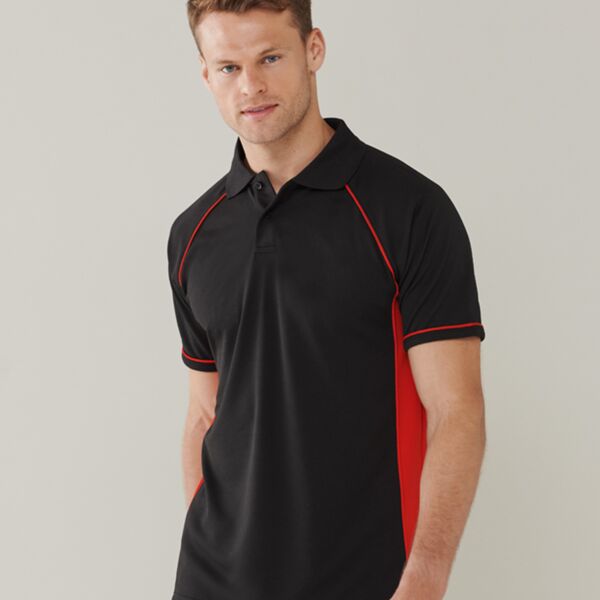 Finden & Hales Finden + Hales Performance Panel Polo Shirt LV310 Finden + Hales Performance Panel Polo Shirt Thumbnail