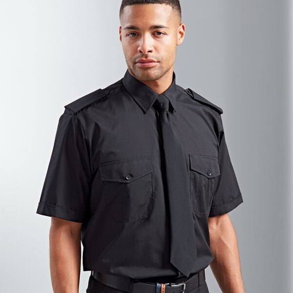 Premier Premier Short Sleeve Pilot Shirt PR212 Premier Short Sleeve Pilot Shirt Thumbnail