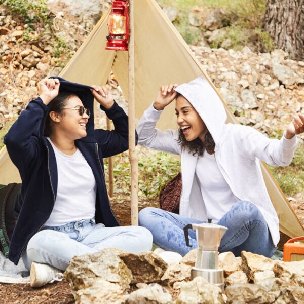 Fruit of the Loom Fruit of the Loom Premium Lady Fit Zip Hooded Jacket SS82 Fruit of the Loom Premium Lady Fit Zip Hooded Jacket Thumbnail