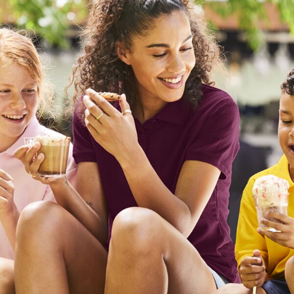 Fruit of the Loom Fruit of the Loom Lady Fit Piqué Polo Shirt SS86 Fruit of the Loom Lady Fit Piqué Polo Shirt Thumbnail