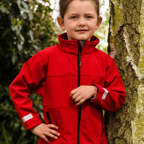 Result Result Kids Classic Soft Shell Jacket RS121B Result Kids Classic Soft Shell Jacket Thumbnail