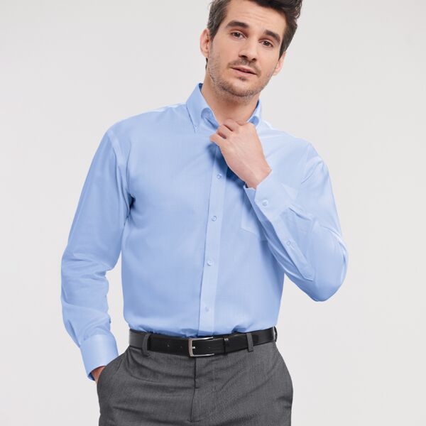 Russell Collection Russell Collection Long Sleeve Ultimate Non-Iron Shirt 956M Russell Collection Long Sleeve Ultimate Non-Iron Shirt Thumbnail