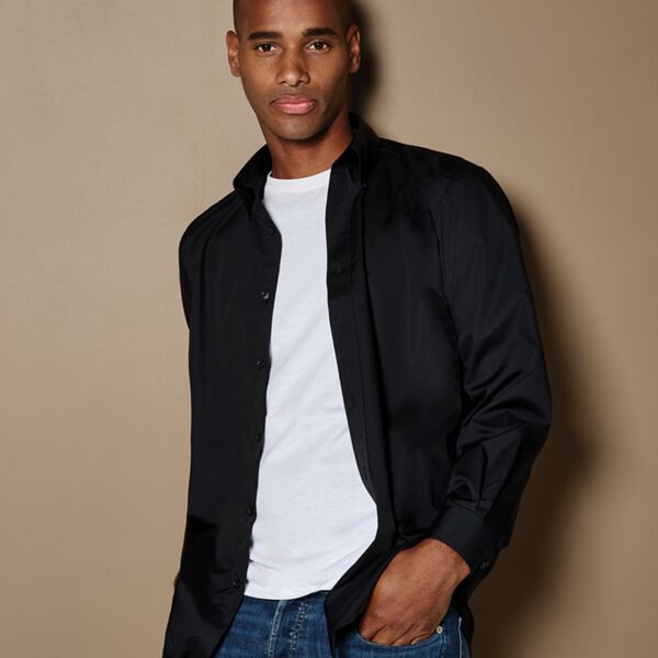 Kustom Kit Kustom Kit Long Sleeve Classic Fit Workforce Shirt K140 Kustom Kit Long Sleeve Classic Fit Workforce Shirt Thumbnail