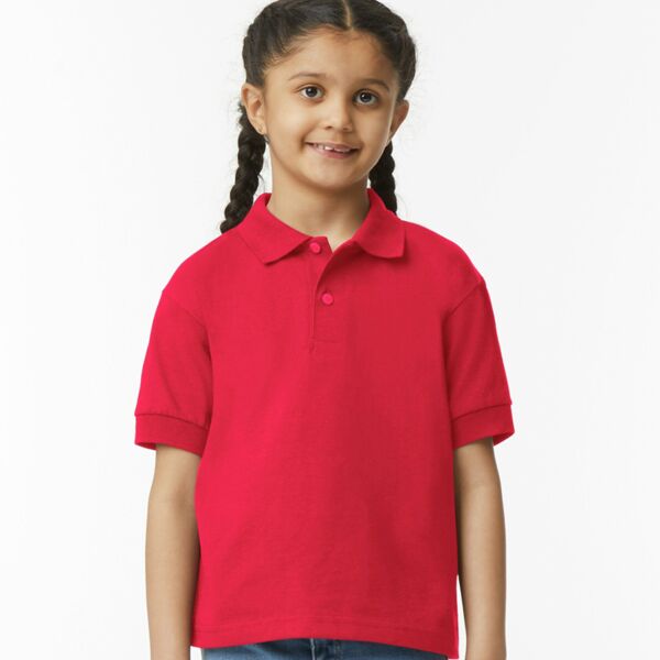 Gildan Gildan Kids DryBlend® Jersey Polo Shirt GD40B Gildan Kids DryBlend® Jersey Polo Shirt Thumbnail