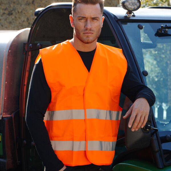 Portwest Portwest Hi-Vis Two Band Vest PW309 Portwest Hi-Vis Two Band Vest Thumbnail
