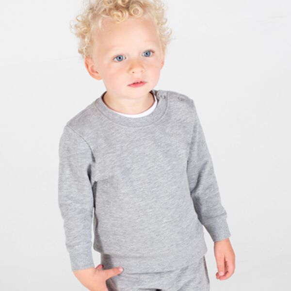 Larkwood Larkwood Baby/Toddler Sweatshirt LW06T Larkwood Baby/Toddler Sweatshirt Thumbnail