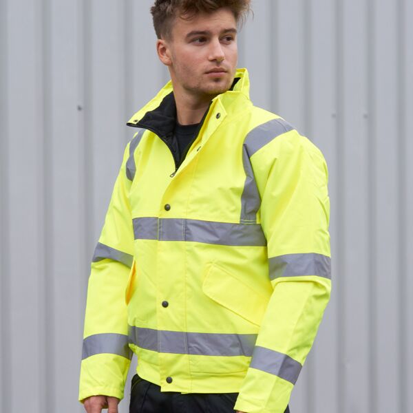 Portwest Portwest Hi-Vis Bomber Jacket PW001 Portwest Hi-Vis Bomber Jacket Thumbnail