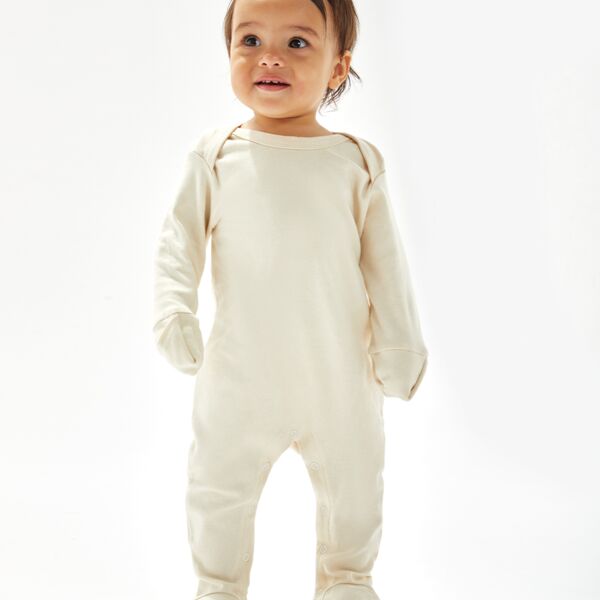 Babybugz BabyBugz Baby Sleepsuit with Scratch Mitts BZ35 BabyBugz Baby Sleepsuit with Scratch Mitts Thumbnail
