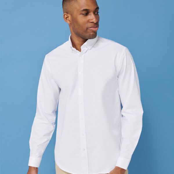 Henbury Henbury Modern Long Sleeve Classic Fit Oxford Shirt H512C Henbury Modern Long Sleeve Classic Fit Oxford Shirt Thumbnail