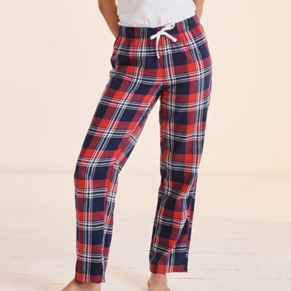 SF Ladies SF Clothing Ladies Tartan Lounge Pants SK83 SF Clothing Ladies Tartan Lounge Pants Thumbnail