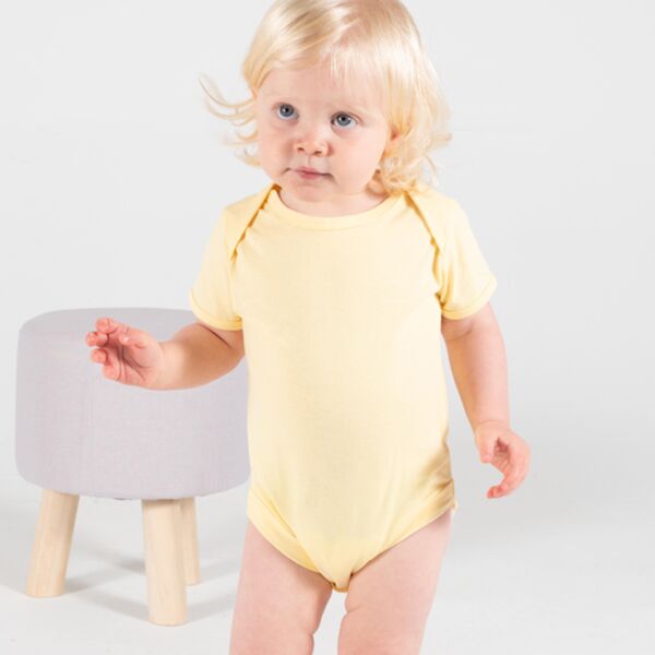 Larkwood Larkwood Essential Short Sleeve Baby Bodysuit LW500T Larkwood Essential Short Sleeve Baby Bodysuit Thumbnail