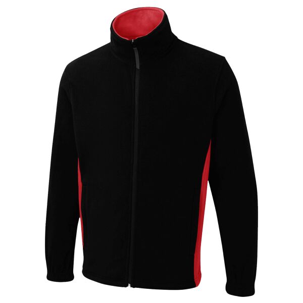Uneek Two Tone Full Zip Fleece Jacket UC617 Two Tone Full Zip Fleece Jacket Thumbnail
