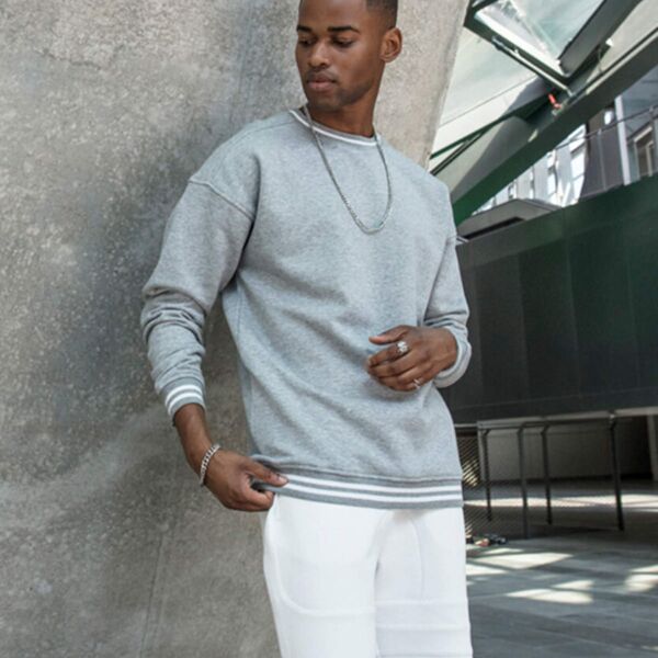 Build Your Brand College sweat crew BY104 College sweat crew Thumbnail