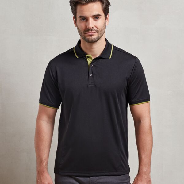 Premier Premier Contrast Coolchecker® Piqué Polo Shirt PR618 Premier Contrast Coolchecker® Piqué Polo Shirt Thumbnail