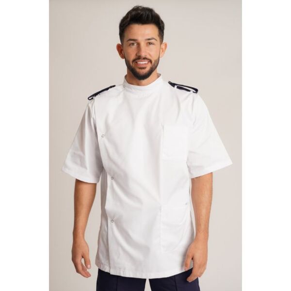 Behrens Male Dental Tunic with Epaulette Loops NDMTE Male Dental Tunic with Epaulette Loops Thumbnail