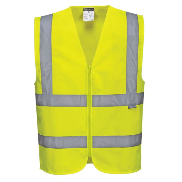 Portwest Hi-Vis Band and Brace Vest Zip Fastening C375 Hi-Vis Band and Brace Vest Zip Fastening Thumbnail
