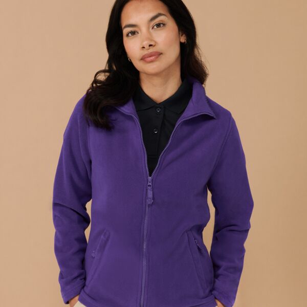 Henbury Henbury Ladies Micro Fleece Jacket H851 Henbury Ladies Micro Fleece Jacket Thumbnail