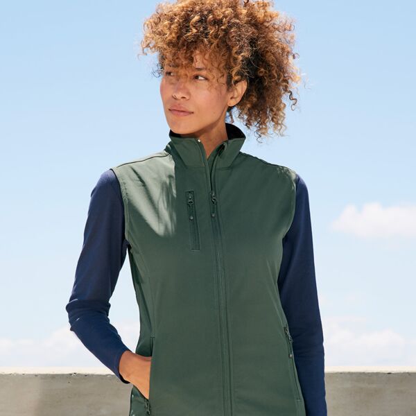 SOL'S SOL'S Ladies Falcon Recycled Soft Shell Bodywarmer 03826 SOL'S Ladies Falcon Recycled Soft Shell Bodywarmer Thumbnail