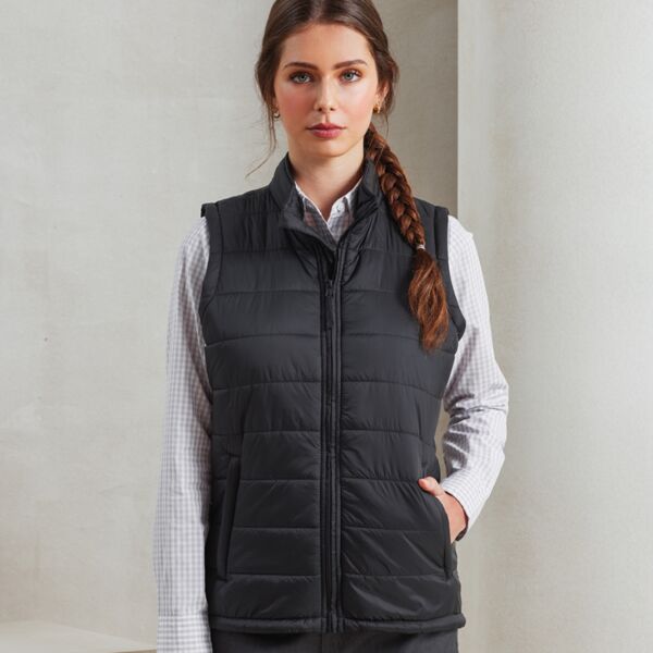 Premier Premier Ladies Recyclight® Padded Gilet PR815 Premier Ladies Recyclight® Padded Gilet Thumbnail