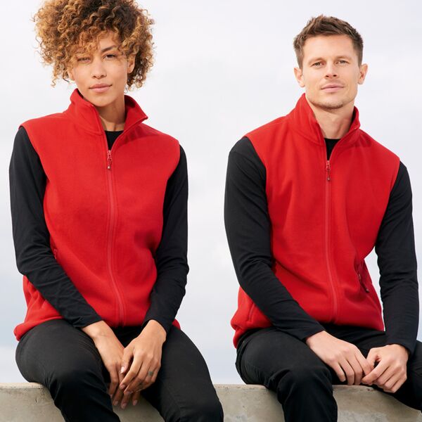 SOL'S SOL'S Unisex Factor Recycled Micro Fleece Bodywarmer 03822 SOL'S Unisex Factor Recycled Micro Fleece Bodywarmer Thumbnail