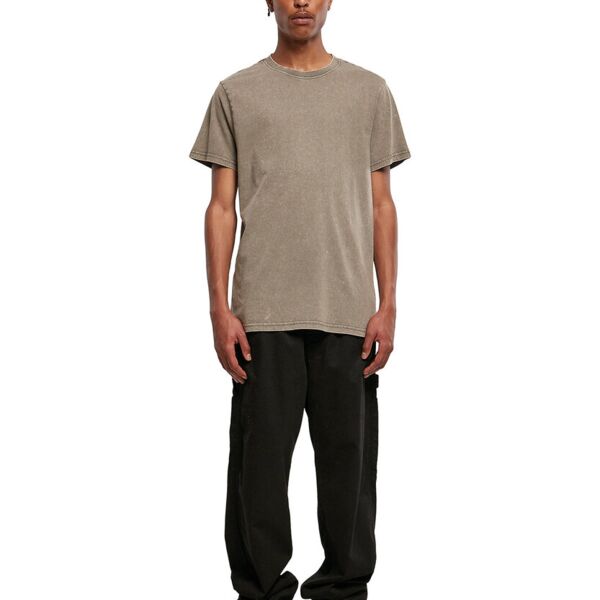 Build Your Brand Acid washed round neck tee BY190 Acid washed round neck tee Thumbnail