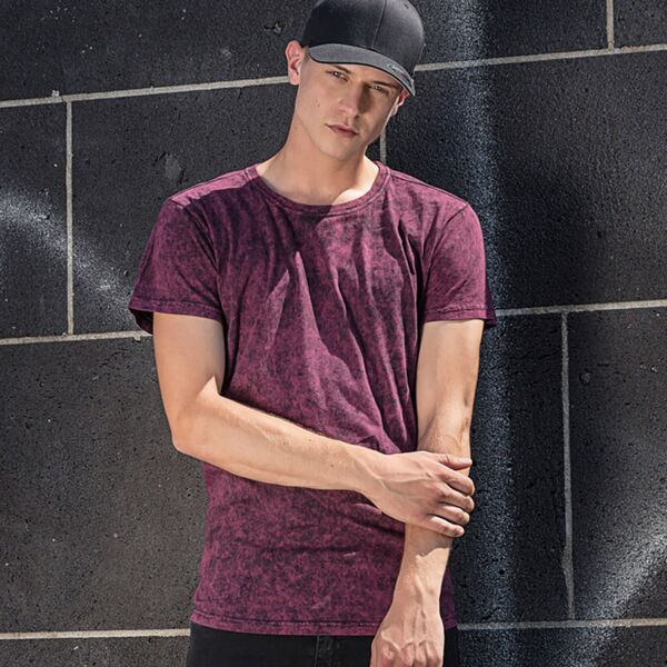 Build Your Brand Acid washed tee BY070 Acid washed tee Thumbnail