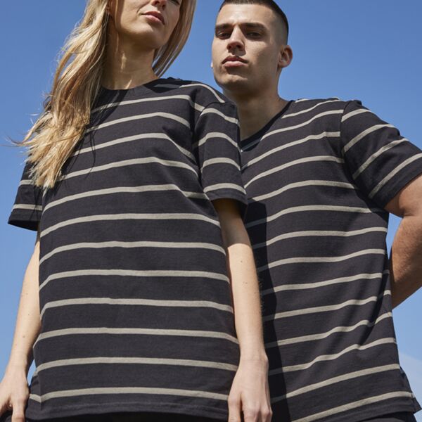 Front Row Front Row Striped T-Shirt FR136 Front Row Striped T-Shirt Thumbnail