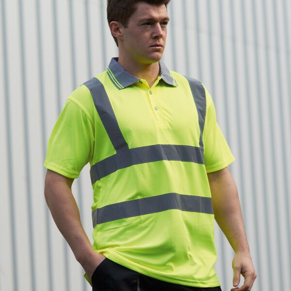 Portwest Portwest Hi-Vis Polo Shirt PW061 Portwest Hi-Vis Polo Shirt Thumbnail