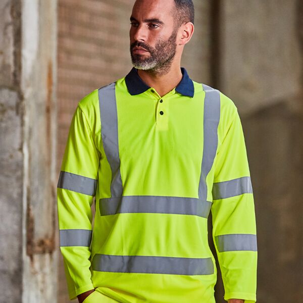 ProRTX High Visibility Pro RTX High Visibility Long Sleeve Polo Shirt RX715 Pro RTX High Visibility Long Sleeve Polo Shirt Thumbnail