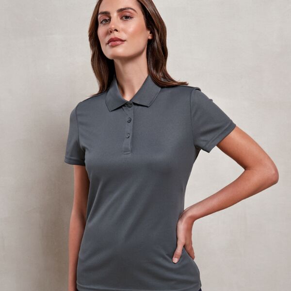 Premier Premier Ladies Spun Dyed Recycled Polo Shirt PR633 Premier Ladies Spun Dyed Recycled Polo Shirt Thumbnail