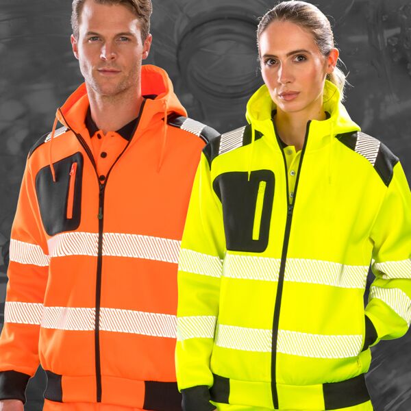 Result Genuine Recycled Result Genuine Recycled Safety Zip Hoodie RS503 Result Genuine Recycled Safety Zip Hoodie Thumbnail