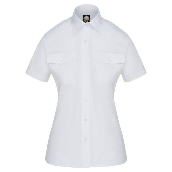 ORN Workwear The Classic S/S Pilot Blouse 5850 The Classic S/S Pilot Blouse Thumbnail