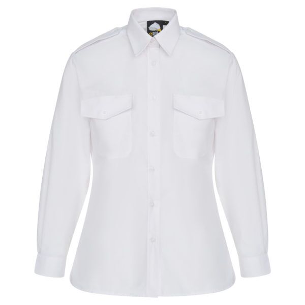 ORN Workwear The Classic L/S Pilot Blouse 5860 The Classic L/S Pilot Blouse Thumbnail