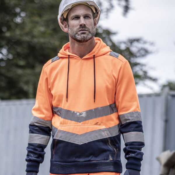 Regatta High Visibility Regatta High Visibility Pro Overhead Hoodie RG484 Regatta High Visibility Pro Overhead Hoodie Thumbnail