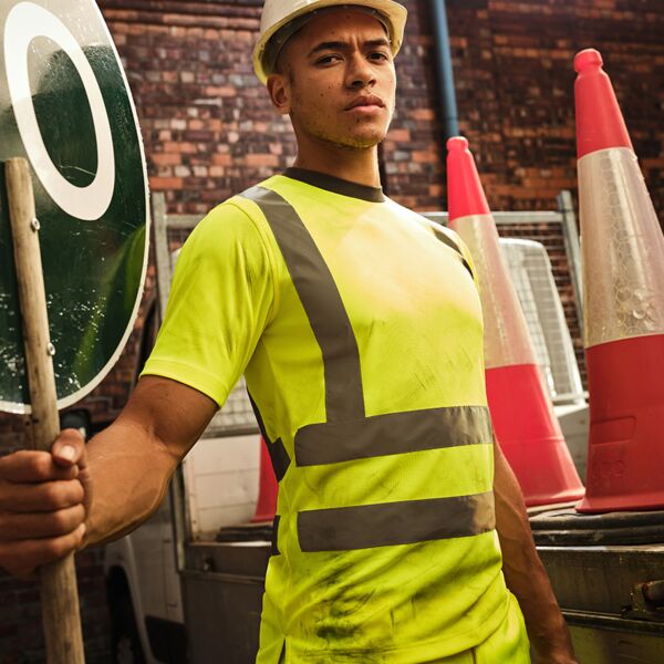 Regatta High Visibility Regatta High Visibility Pro Contract T-Shirt RG554 Regatta High Visibility Pro Contract T-Shirt Thumbnail