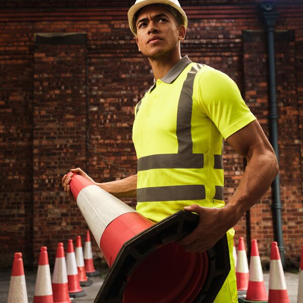 Regatta High Visibility Regatta High Visibility Pro Contract Polo Shirt RG555 Regatta High Visibility Pro Contract Polo Shirt Thumbnail