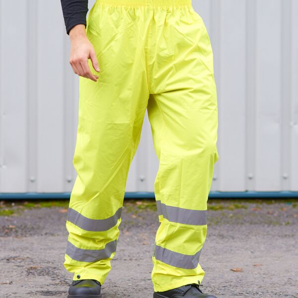 Portwest Portwest Hi-Vis Rain Trousers PW012 Portwest Hi-Vis Rain Trousers Thumbnail