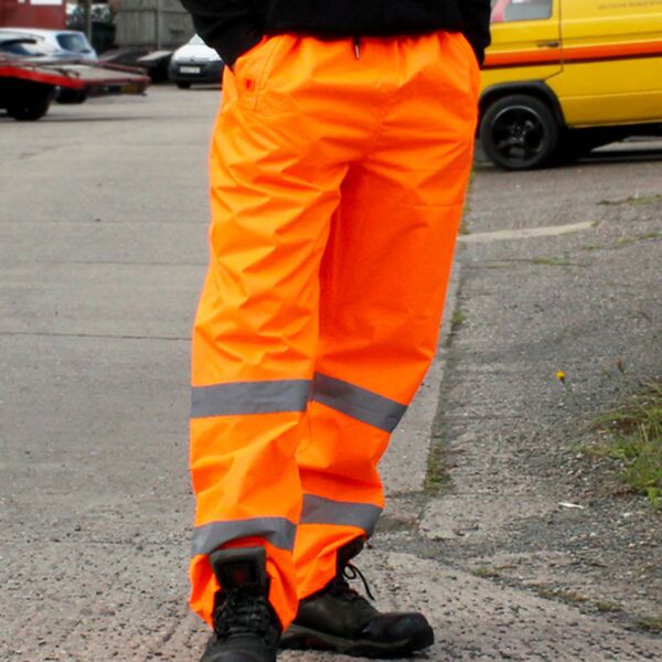 Warrior Warrior Hi-Vis Overtrousers WR010 Warrior Hi-Vis Overtrousers Thumbnail