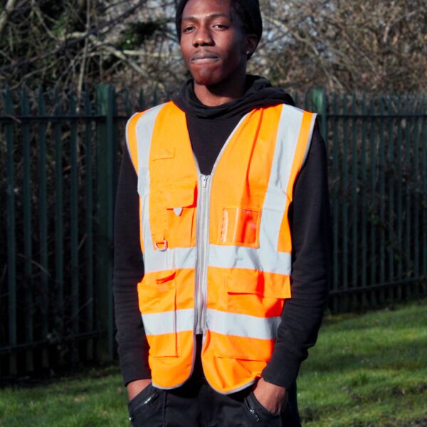 Warrior Warrior Hi-Vis Executive Waistcoat WR035 Warrior Hi-Vis Executive Waistcoat Thumbnail